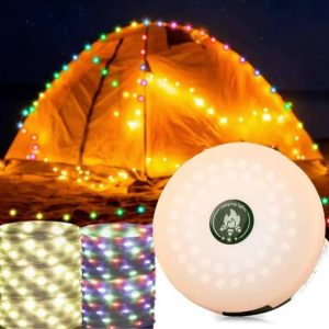Portable Camping Tape Light - LED Tent String Lantern Retractable 34K Sold