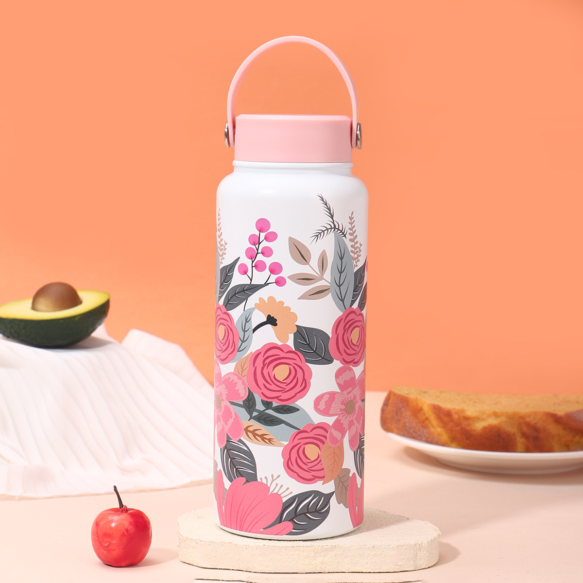 Cross-Border Stainless Steel Sports Bottle - Vacuum Insulated Cycling Cup