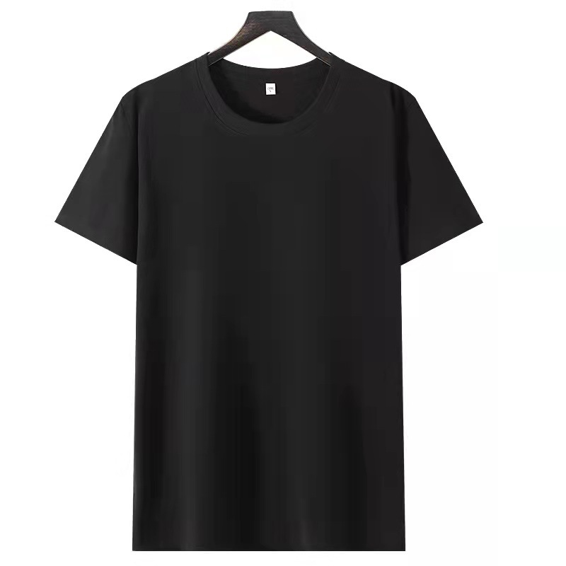 Classic 100% Cotton Crew Neck T-Shirt - Basic Short Sleeve Tee