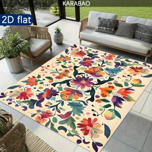 Bohemian Camping Blanket - Thick Outdoor Picnic Mat Multi-Purpose