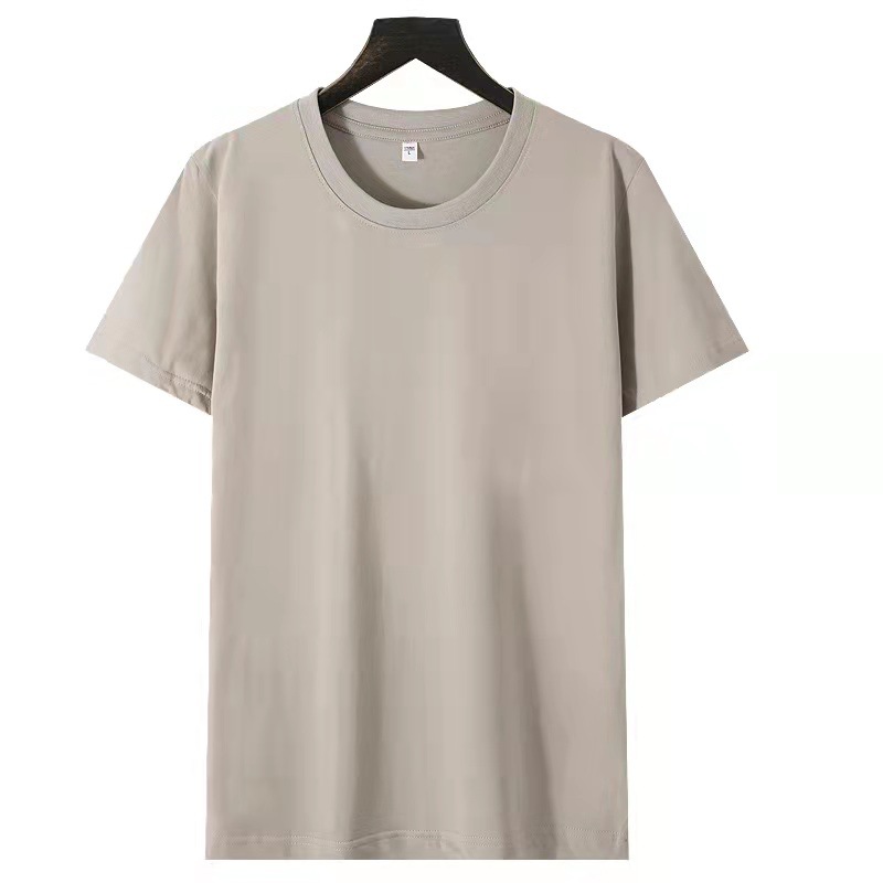 Classic 100% Cotton Crew Neck T-Shirt - Basic Short Sleeve Tee