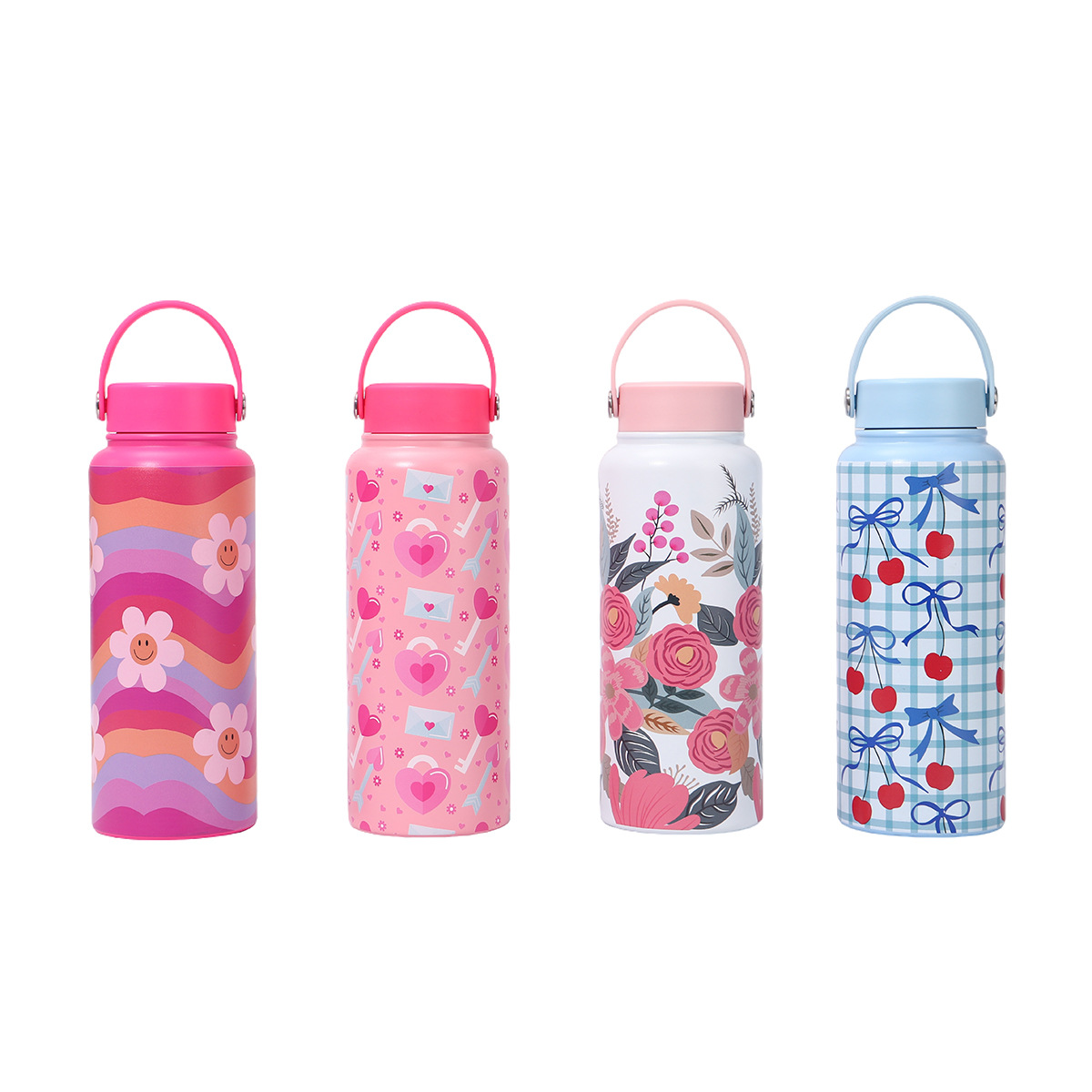 Cross-Border Stainless Steel Sports Bottle - Vacuum Insulated Cycling Cup