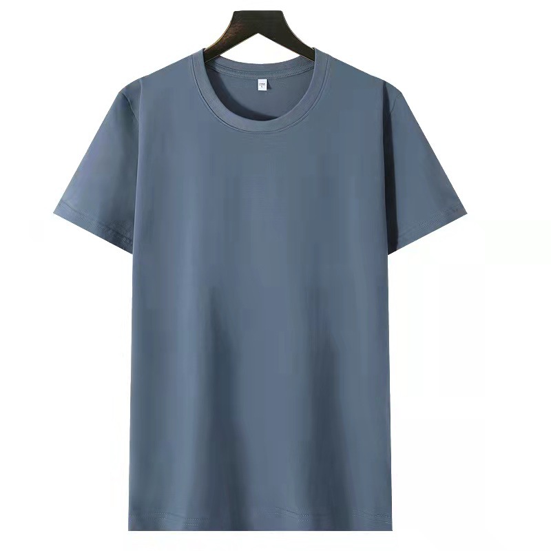 Classic 100% Cotton Crew Neck T-Shirt - Basic Short Sleeve Tee