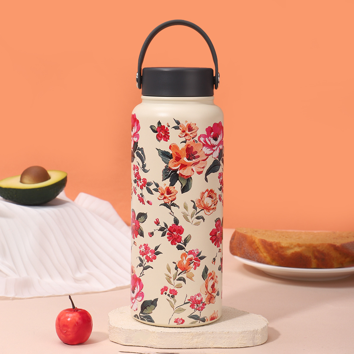 Cross-Border Stainless Steel Sports Bottle - Vacuum Insulated Cycling Cup