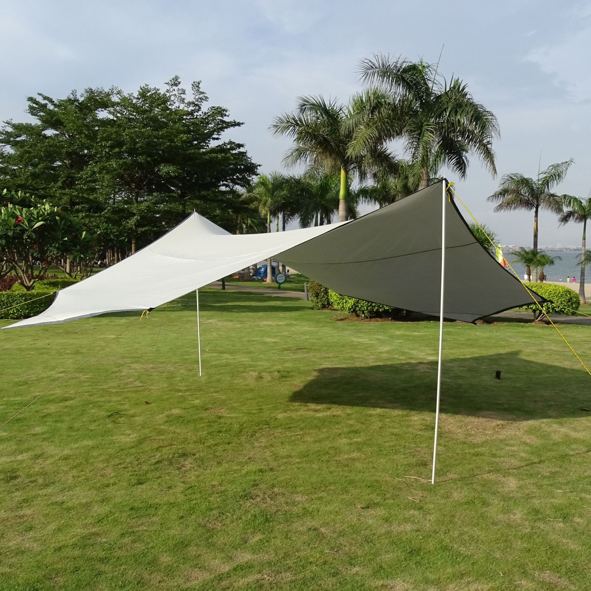 Blackout Camping Tarp Canopy - Portable UV Protection Waterproof Shelter 25K Sold