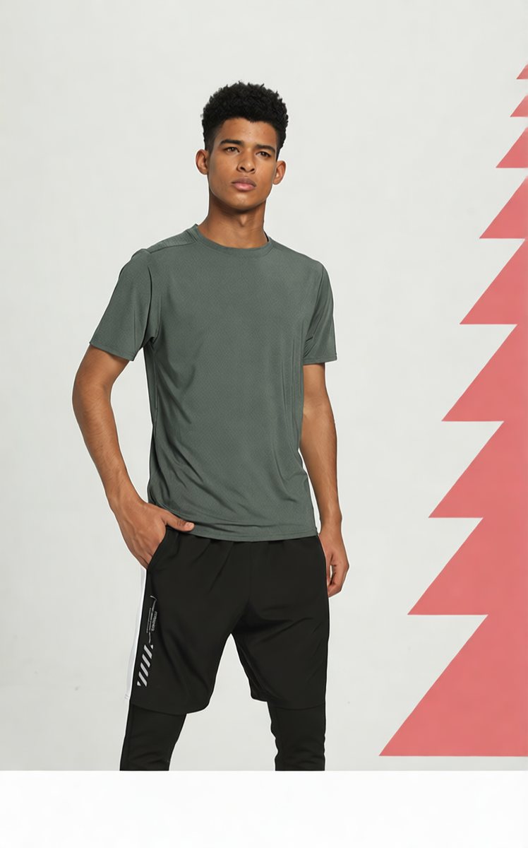 Quick-Dry Sports T-Shirt – Breathable Moisture-Wicking Outdoor Tee
