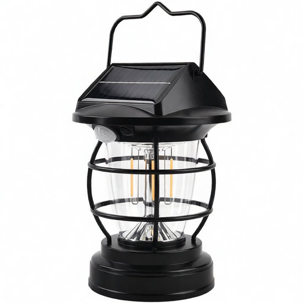 Solar Camping Lantern – Waterproof Rechargeable LED Long Battery Life